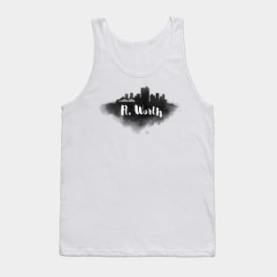 Ft. Worth watercolor Tank Top